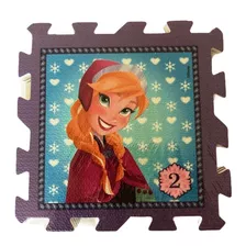 Alfombra Goma Eva Puzzle 9 Piezas 30x30 Frozen Disney