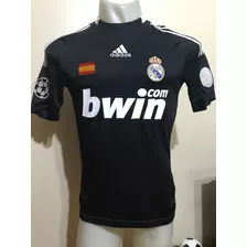 Camiseta Real Madrid España 2008 2009 Sergio Ramos #4 T. S