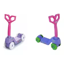 Patinete Mini Scooty Girl Rosa E Violeta - Calesita