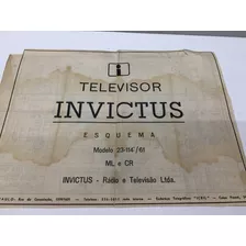 Esquema Da Tv Invictus Mod 23 Original