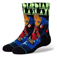 Stance Sock Kids Guardians Of The Galaxy Groot Jams Black 