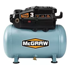 Compresor Mc Graw Nuevo 3 Galones 110 Psi Sin Aceite