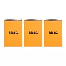 Cuaderno Espiral, Block N Rhodia Bloc De Notas Encuadernado 