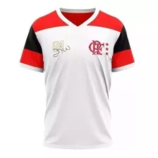 Camisa Retro Flamengo Zico Mundial 1981 Braziline Oficial