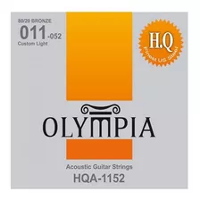 Encordado Para Guitarra Acustica Olympia Hqa 1152