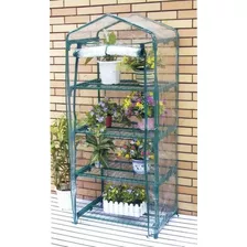 Mini Invernadero Para Plantas Y Semillas 70x50x155 4 Bandeja