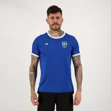 Camisa Placar Brasil Brasão Azul