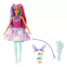 Boneca Barbie Glyph E Teresa Um Toque Magia - Mattel Hlc34
