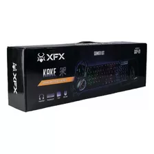 Kit Gamer Xfx (teclado-mouse-auricular-mousepad) Kake Gkp-01