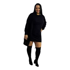 Conjunto Plus Size Vestido Cardigan Lanzinha Tamanho G Ao G4