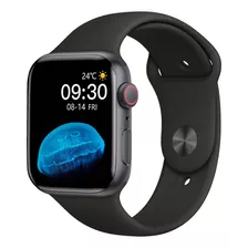 Smartwatch Blulory Glifo 9 49mm - Preto 5 Pulseras Desenho Da Pulseira Mesh