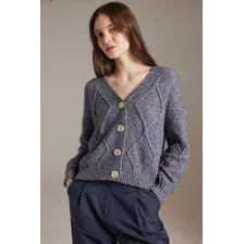 Cardigan Knitted Ohnest Mujer Portsaid