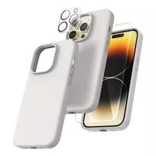 Funda Tocol Para iPhone 14 Pro C/cubre Cam Pant Stone