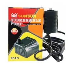 Bomba Submersa Para Aquário Fonte Sunsun Hj-311 50/300l/h 110v