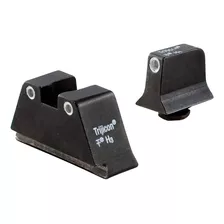 Supresor Trijicon Set Vision De Noche Contorno Blanco Con La