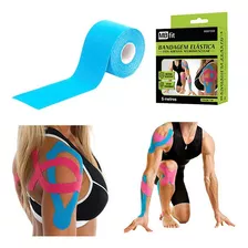 Fita Elástica Adesiva Sports Kinesio Tape Bandagem Funcional