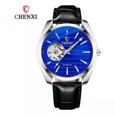 Relojes Casuales Y Luminosos De Cuero Impermeables Chenxi