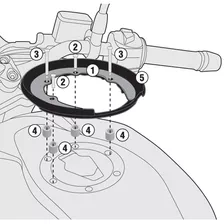 Flange Bocal Tanque Bf31 Específico Gs310 Todos Anos