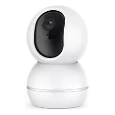 Camera De Segurança Wifi Infravermelho Visão 360º Robo Ip Cor Branco