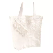 Bolsa Ecobag Em Macramê