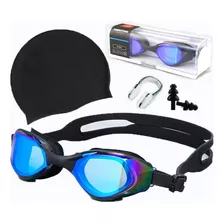 Conjunto De Gafas De Natación Adulto Y Gorro Natación 5 En 1