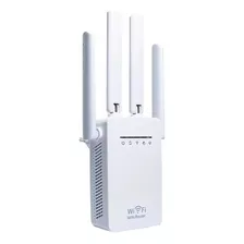 Repetidor 4 Antenas 2800m Amplificador De Sinal Wifi Sem Fio