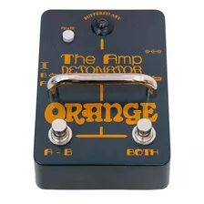 Orange Pedal Amplificador Detonator Divisor 2 Amplificadores Color Negro