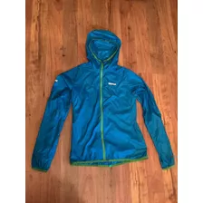 Preciosa Chamarra Impermeable Marmot Celeste Slim S Original