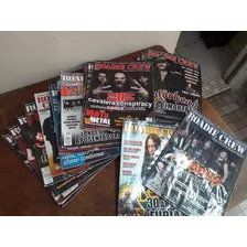 20 Revistas Roadie Crew Heavy Metal E Classic. Ler Descrição