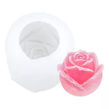 Set 2 Molde Silicona Moldes Para Hacer Velas Molde Rosas 3d