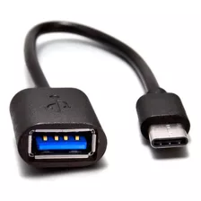 Cable Adaptador Otg Usb A Type C Tipo C P/pendrive Mouse Etc