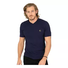 Playera Básica En V Hombre Manga Corta Stfashion 61709001