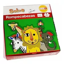 Puzzle Rompecabezas Selva 40 Piezas Didactico Infantil Niños