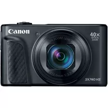 Câmera Canon Powershot Sx740 Hs 20.3mp 40x Preta S/juros