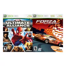 Marvel Ultimate Alliance + Forza 2 Xbox 360 Nuevo