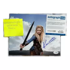 Katheryn Winnick Vikings Foto Autografada + Certificado Eua