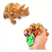 Brinquedo Dinossauro Triceratops Anti Estresse E Depressão