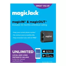 Magicjack Home, Servicio Digital De Telefono Magicjack Go, 