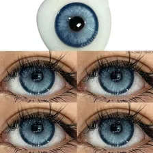 Pupilente Eyeshare Semporna-blue 1 Año De Duración + Estuche