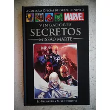 Coleção Graphic Novels Marvel: Vingadores Secretos Nº 62 Salvat 2015 Capa Dura