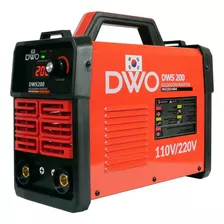 Soldadora Inversora Dwo 110/220v 60hz 200a Dws200 Color Naranja