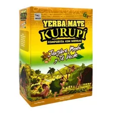 Erva Mate Tereré Jengibre Menta Y Té Verde 500 Gr - Kurupí