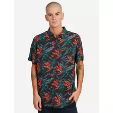 Camisa Birds Of Prey Drk Short Sleeve Shirt Multicolor Volco