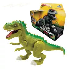 Dinossauro Tiranossauro Rex Attack Com Luz E Som - Adijomar
