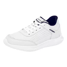 Apoort Tenis De Joven 90139-2 Color Blanco