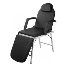 Silla Faciales Cama Camilla Sillón Spa Masaje Fisioterapia Color Negro