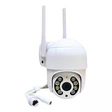 Câmera Prova Dágua Full Hd Infravermelho Zoom 4x Icsee Cor Branco