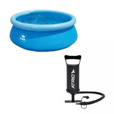 Kit Piscina Inflável Infantil 500 Litros Pvc + Bomba