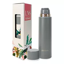 Termo Acero Inoxidable Full Color 750 Ml Lincolns Color Gris