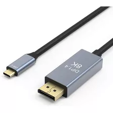 Cable Usb C/ Thunderbolt A Displayport 1.4 8k 60hz 2m